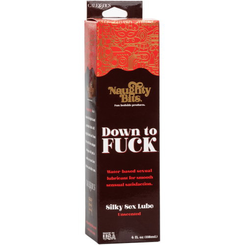 Naughty Bits Down to Fuck Silky Sex Lube - Boxed
