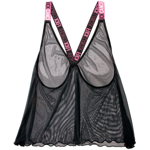 Fuck Cancer Tank Top - Black - S/m