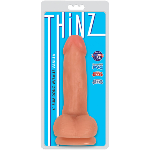 Thinz 6 Inch Slim Dong - Vanilla