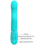 Falin Rabbit Vibrator Pearls - Turquoise