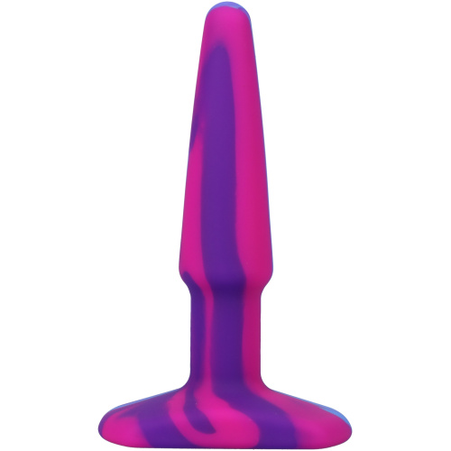 A-Play Groovy Silicone Anal Plug 4 Inch - Berry