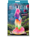 Alien Nation Lick of the Lair Silicone Glow in the Dark Creature Dildo - Multicolor