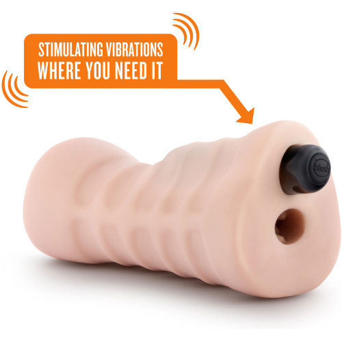 Enlust - Nicole - Vibrating Stroker - Beige