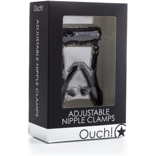 Adjustable Nipple Clamps - Black