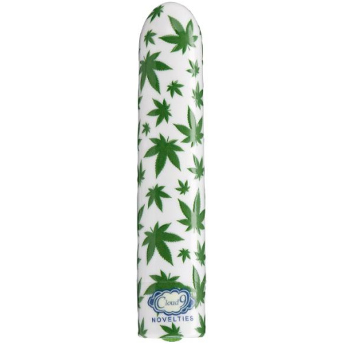 420 Slim Cannabis Leaf Vibe - White/green