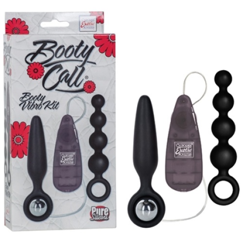 Booty Call Booty Vibro Kits - Black