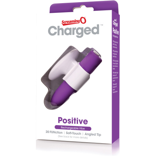 Charged Positive Rechargeable Vibe - Grape