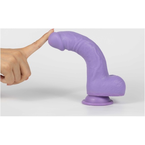 Get Lucky Ms. Lavender 7.5 Inch Dildo - Lavender