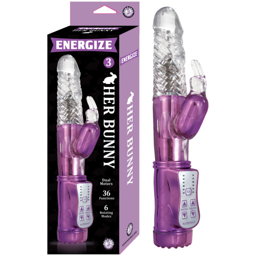 Energize Her Bunny 3 - Purple