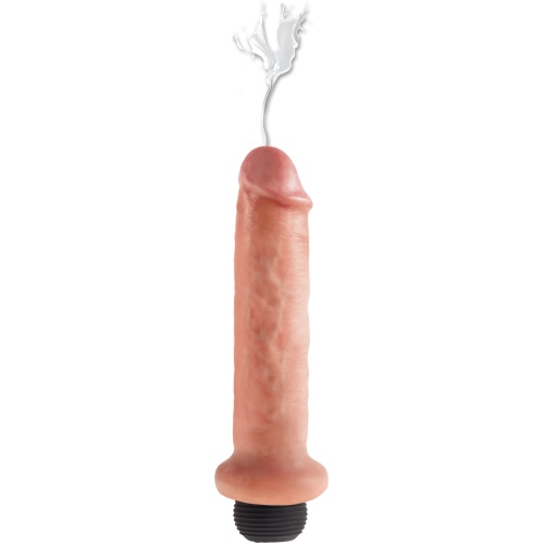 King Cock 7 Inch Squirting Cock - Flesh