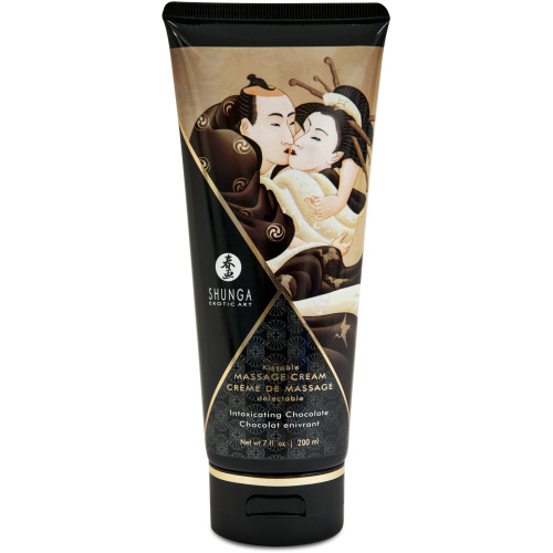 Kissable Massage Cream - Intoxicating Chocolate - 7 Fl. Oz. / 200 ml