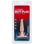 Classic Butt Plug Smooth - Small - White