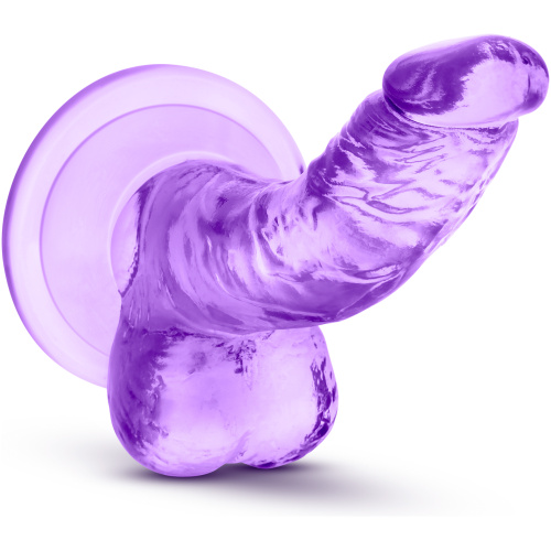 Naturally Yours - 4 Inch Mini Cock - Purple