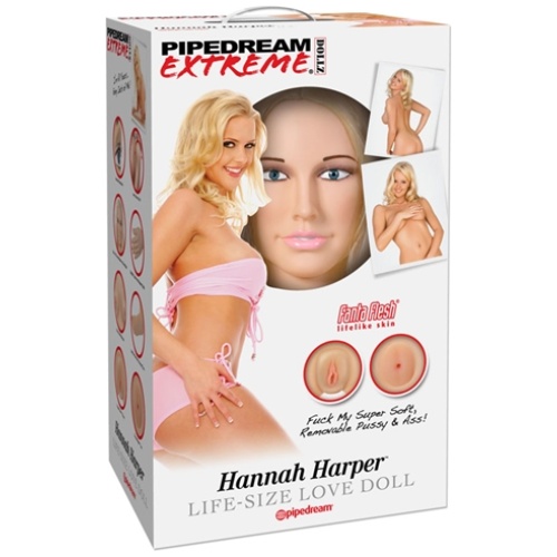 Pipedream Extreme Dollz Hannah Harper Life Size Love Doll