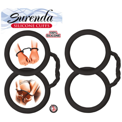 Surenda Silicone Cuffs - Black