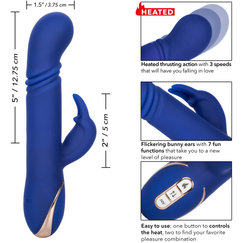 Jack Rabbit Signature Heated Silicone Thrusting G Rabbit