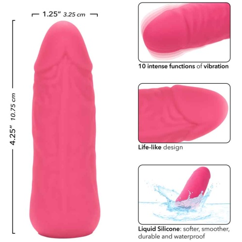 Mini Vibrating Studs - Pink