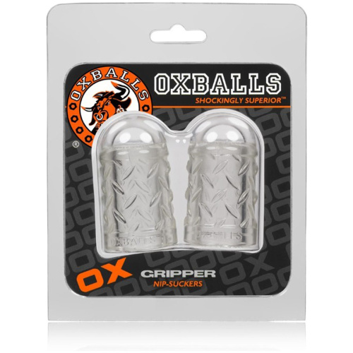 Gripper Nipple Sucker Atomic Jock - Clear