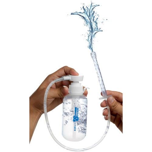 Pump Action Enema Bottle With Nozzle