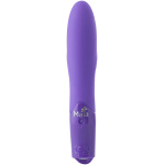 Margo Silicone Textured Bullet Vibrator - Neon  Purple