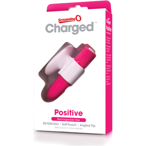 Charged Positive Rechargeable Vibe - Strawberry