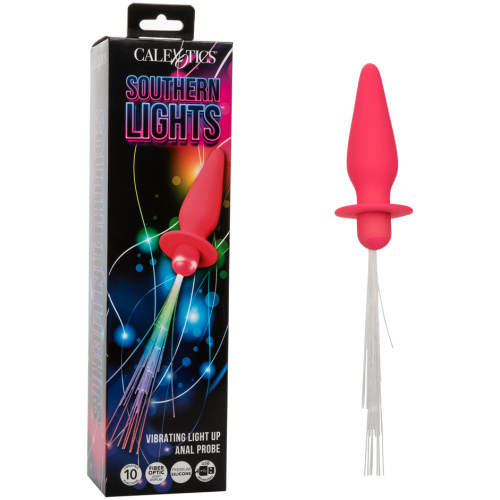 Southern Lights - Vibrating Light Up Anal Probe - Pink