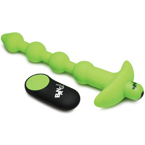 Glow in the Dark Anal Beads - Green