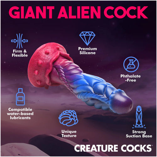 Intruder Alien Silicone Dildo