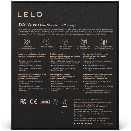 Ida Wave - Coral Red