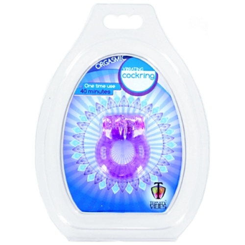 Orgasmic Vibrating Cock Ring -Pink