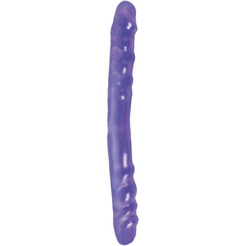 Basix Rubber Works 16 Inch Double Dong - Purple