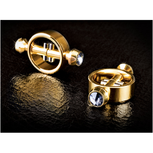 Fetish Fantasy Gold Magnetic Clamps - Gold