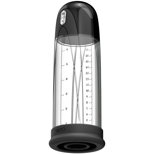 Pump Rechargeable Vacuum Penis - Just Black