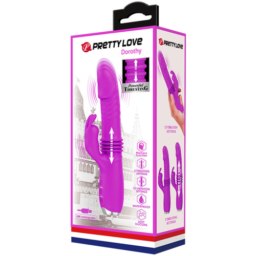 Pretty Love Dorothy Thrusting Rabbit Vibrator