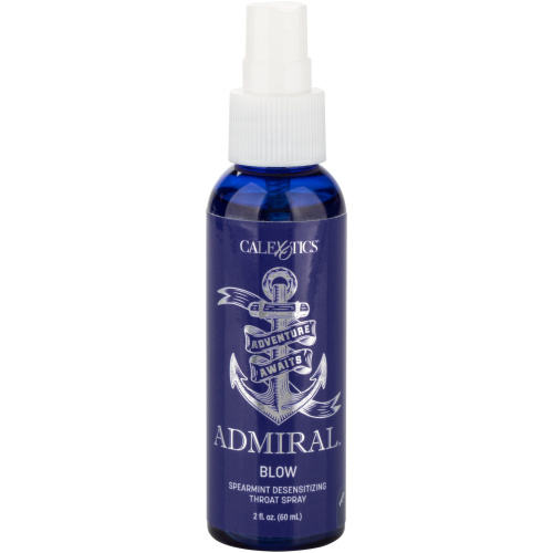 Admiral Blow Spearmint Desensitizing Throat Spray - 2 Fl. Oz.