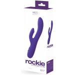 Rockie Dual Rechargeable Vibe - Indigo