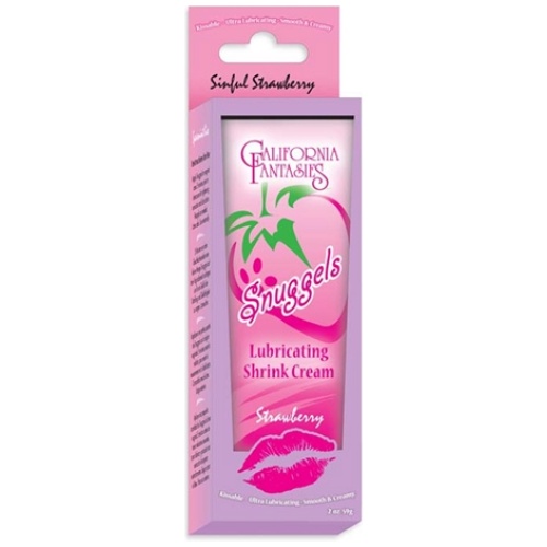 Snuggels - Lubricating Shrink Cream - Strawberry - 0.42 Oz. Tube - Each