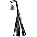 Sex and Mischief Crystal Whip - Black