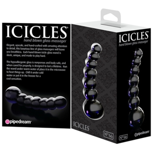 Icicles No. 66 - Black
