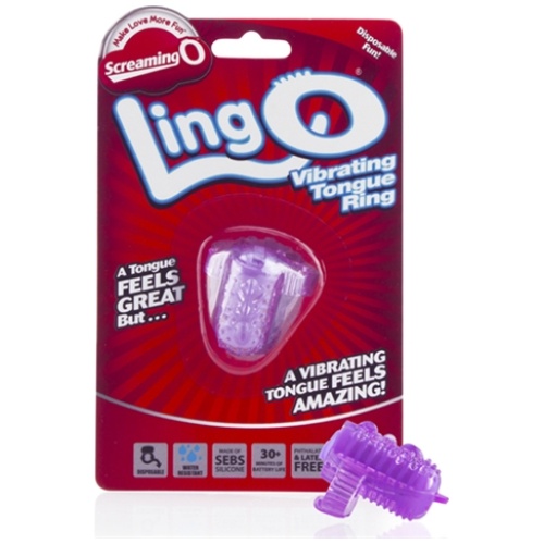 The Ling-O Vibrating Tongue Ring - Each