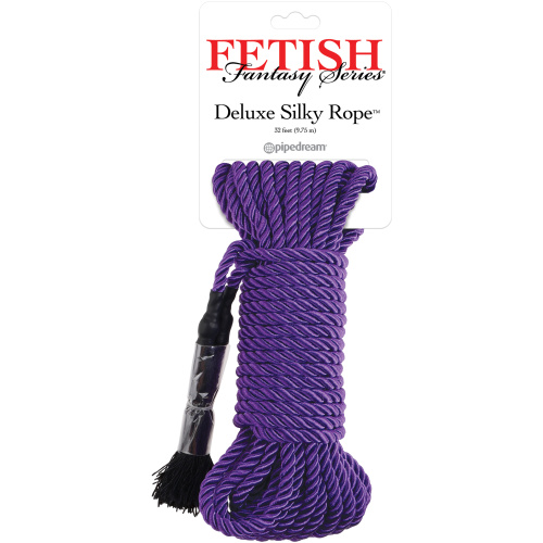 Fetish Fantasy Series Deluxe Silky Rope - Purple