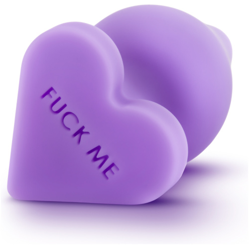 Naughtier Candy Hearts - Fuck Me - Purple