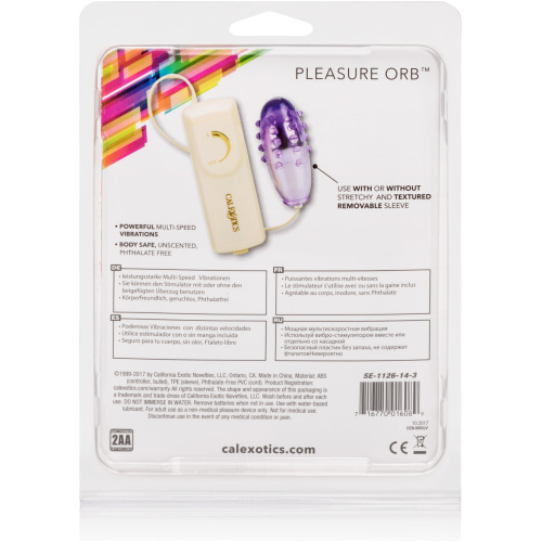 Pleasure Orb Vibrating Egg - Purple