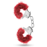 Temptasia - Plush Fur Cuffs - Burgundy