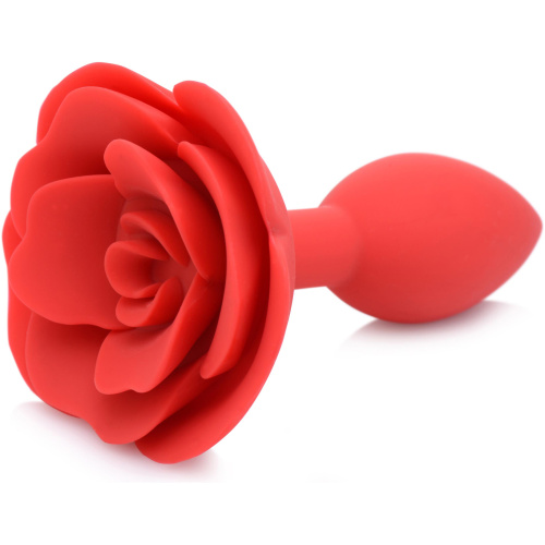 Booty Bloom Silicone Rose Anal Plug - Medium
