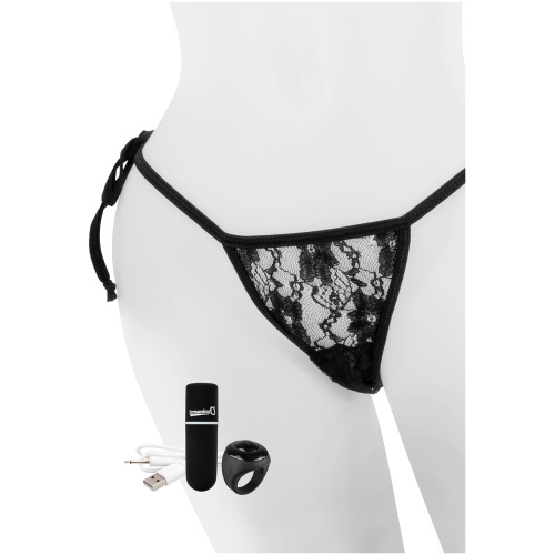 My Secret Charged Remote Control Panty Vibe - Black