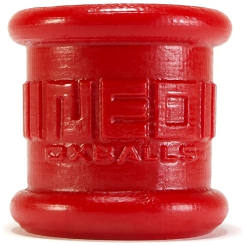 Neo 2 Inch Tall Ball Stretcher Squishy  Silicone - Red