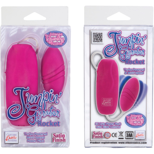 Jumpin Gyrator Rocket - Pink