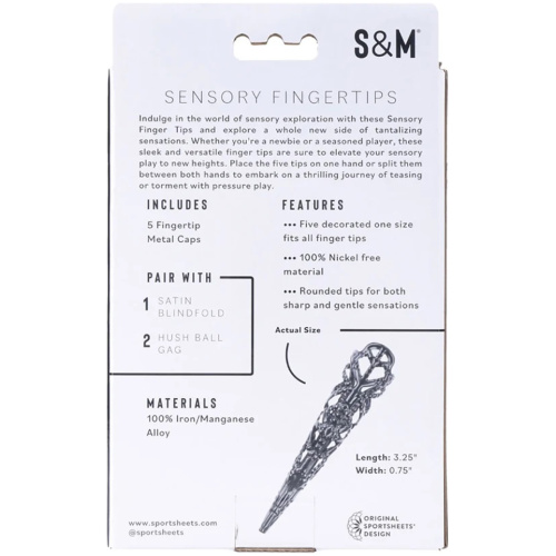 Black Sensory Fingertips