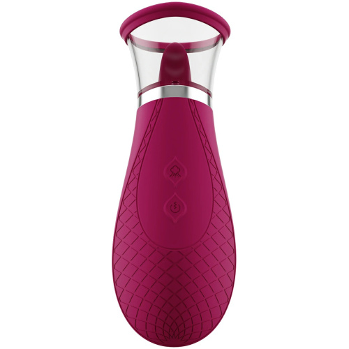 Scioness - Sucking and Licking Clitoral Stimulator - Wine Purple